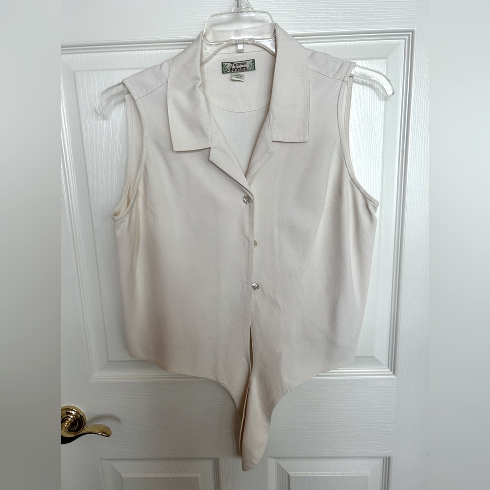 Tommy Bahama L Silk Top